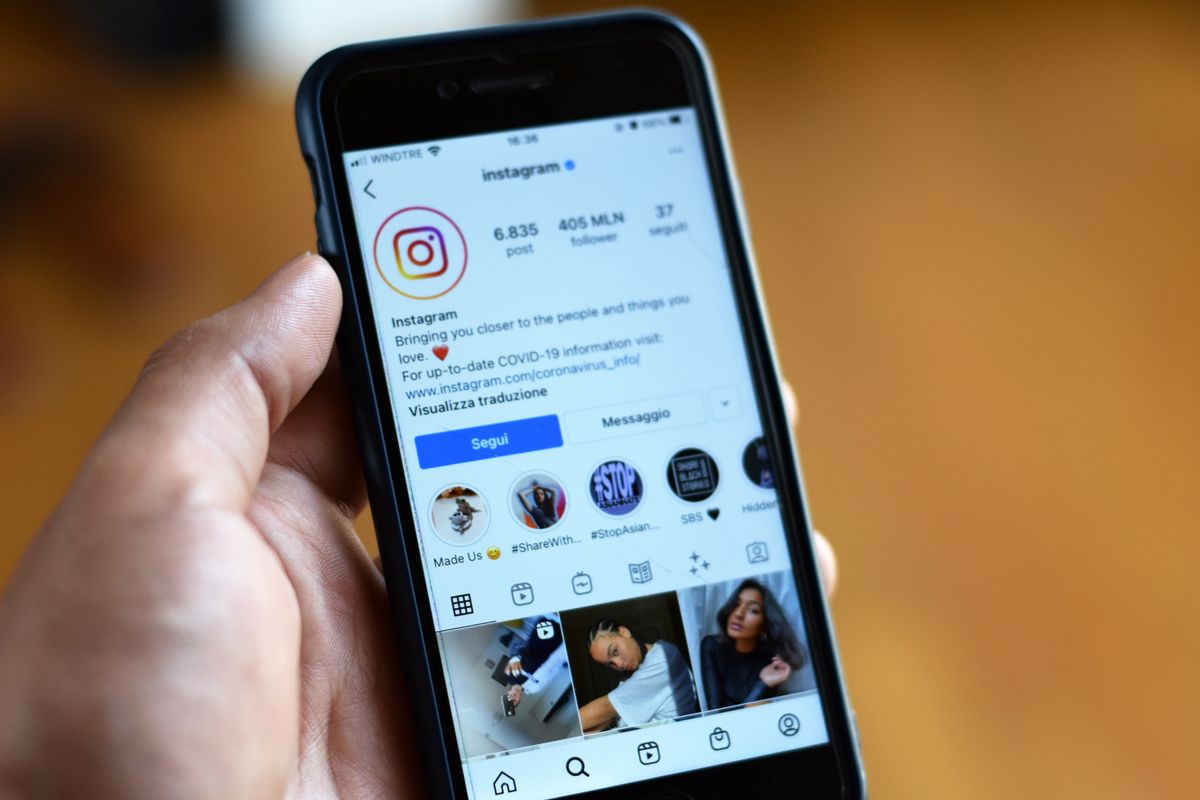 Perfil do Instagram voltado para vendas